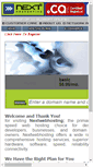 Mobile Screenshot of nextwebhosting.com
